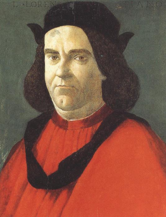 Sandro Botticelli Portrait of Lorenzo de'Lorenzi (mk36) Sweden oil painting art